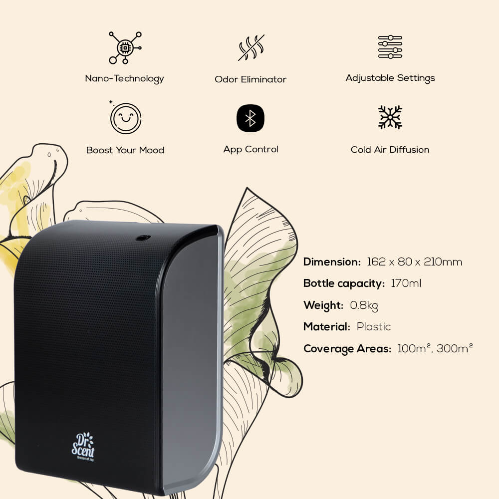 Dr Scent - Elegant Aroma Oil Diffuser